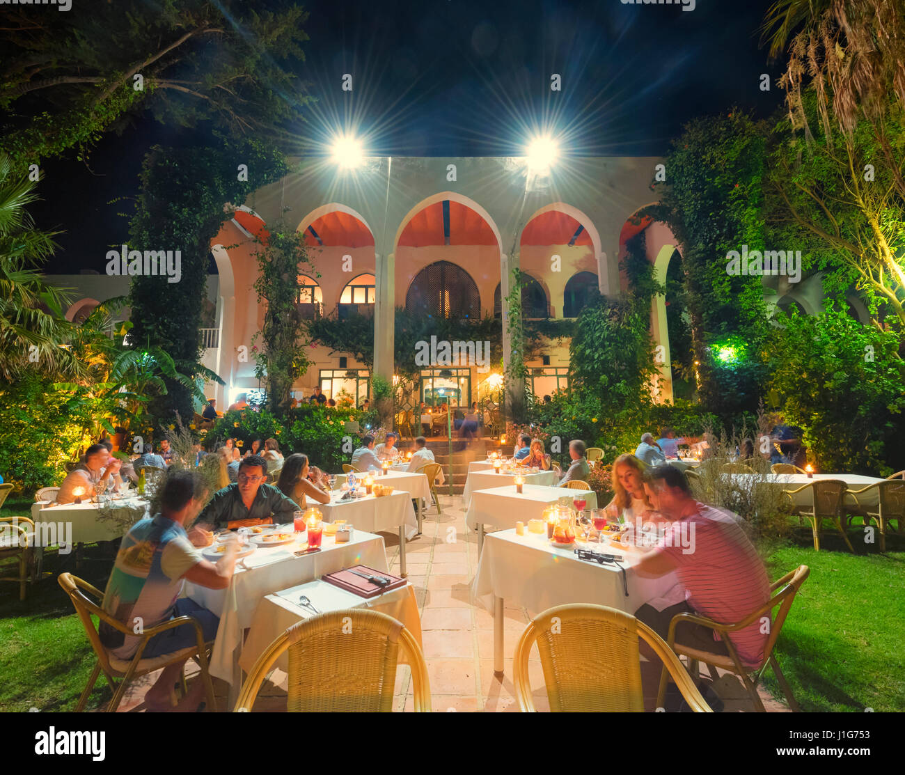 Hurricane Hotel, Tarifa, Cadiz, Andalusia, Southern Spain. Stock Photo