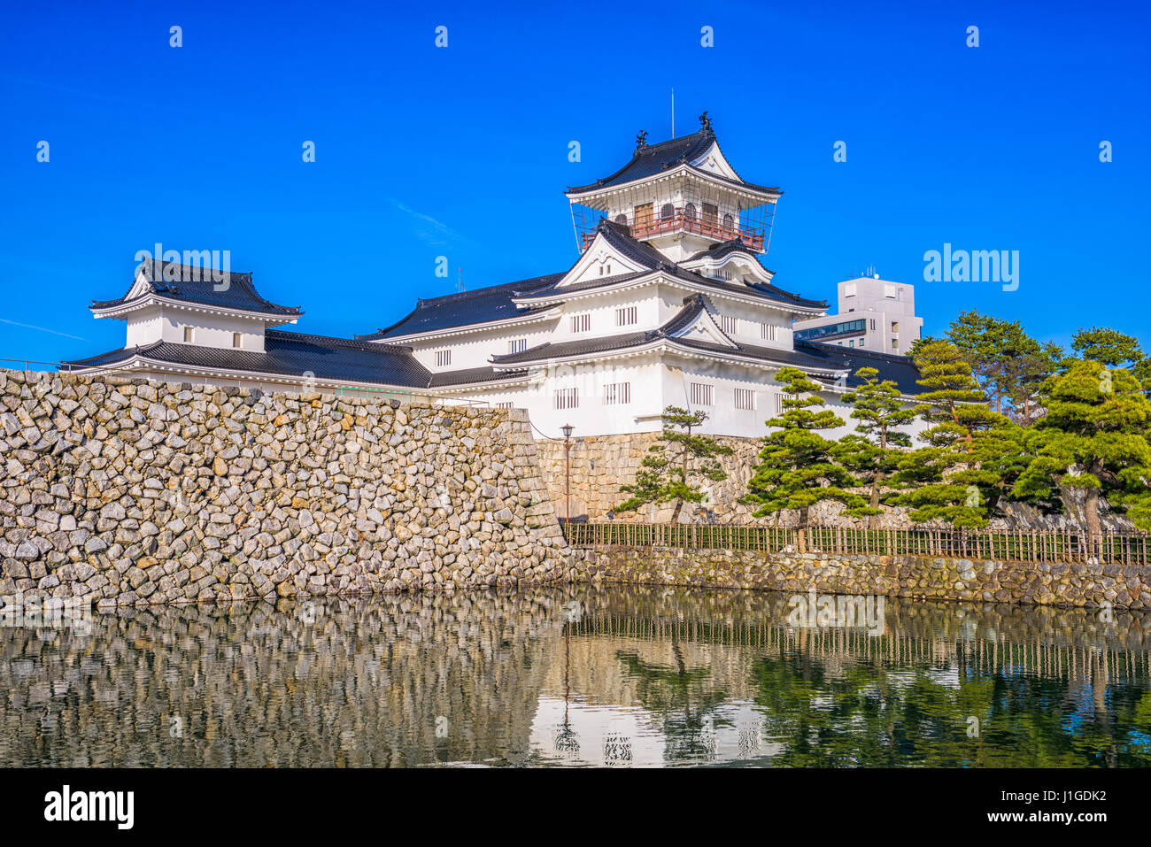 Toyama, Japan at the castle. Stock Photo
