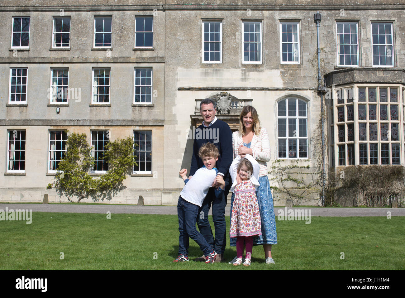 Elmore Court stately home in Gloucestershire, owned by Anselm Guise