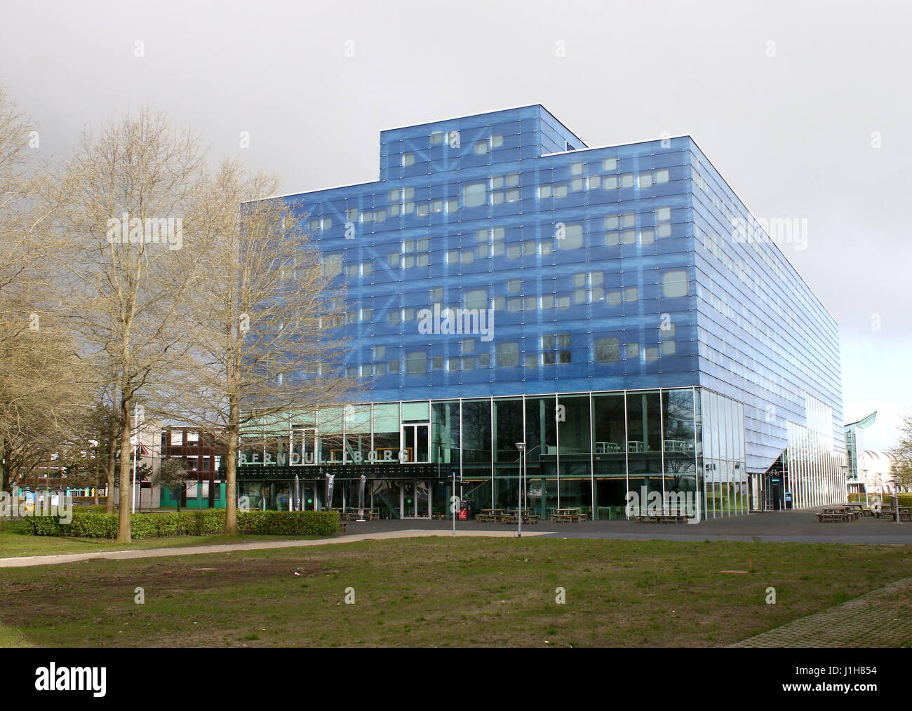 Bernouilliborg building, board & offices of Mathematics, A.I. & Computer  Science faculties, part of Science & Engineering, Groningen Netherlands Stock Photo