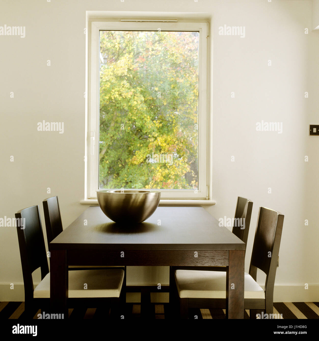 Simple dining room. Stock Photo