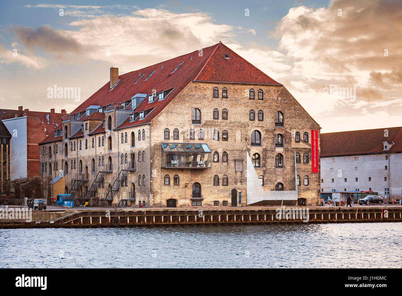 COPENHAGEN, DENMARK - DECEMBER 24, 2016. The Danish architecture center, which is housed in a restored shipyard warehouse. Stock Photo