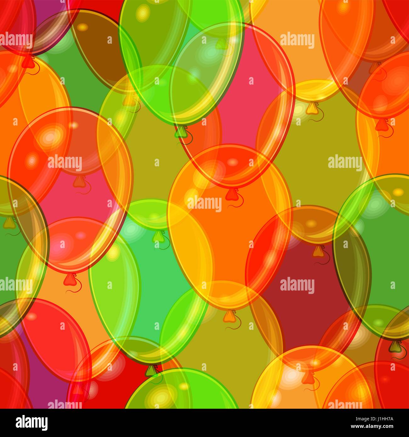 Seamless Background with Balloons Stock Vector Image & Art - Alamy
