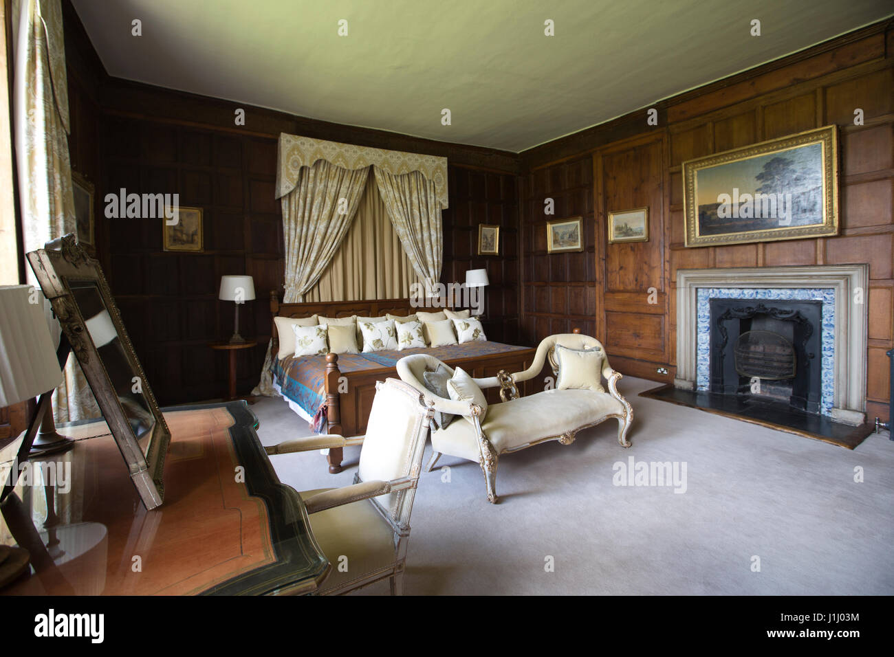 Elmore Court stately home in Gloucestershire, owned by Anselm Guise after inheriting the 750