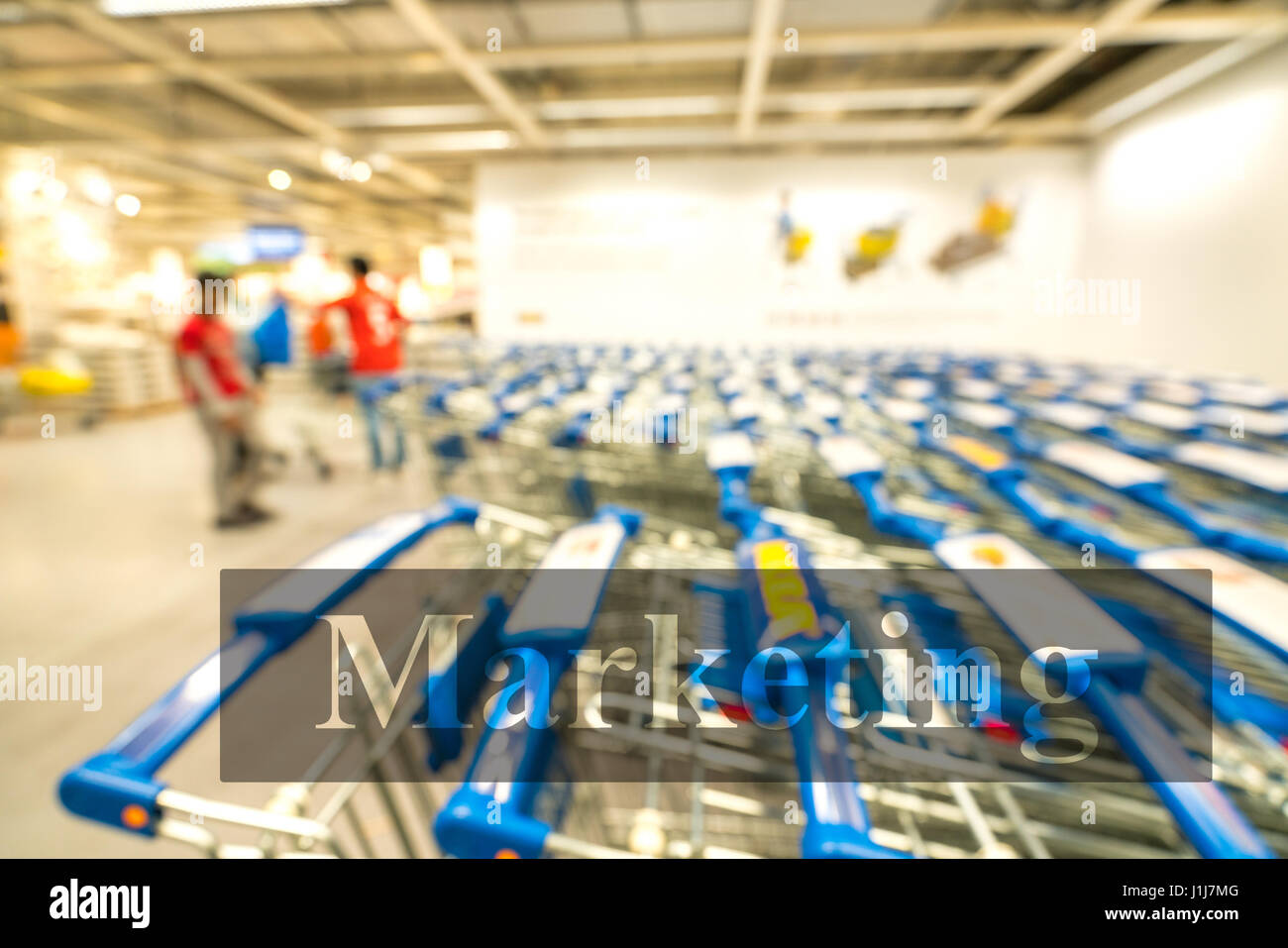 Warehouse or storehouse with blur background Stock Photo - Alamy