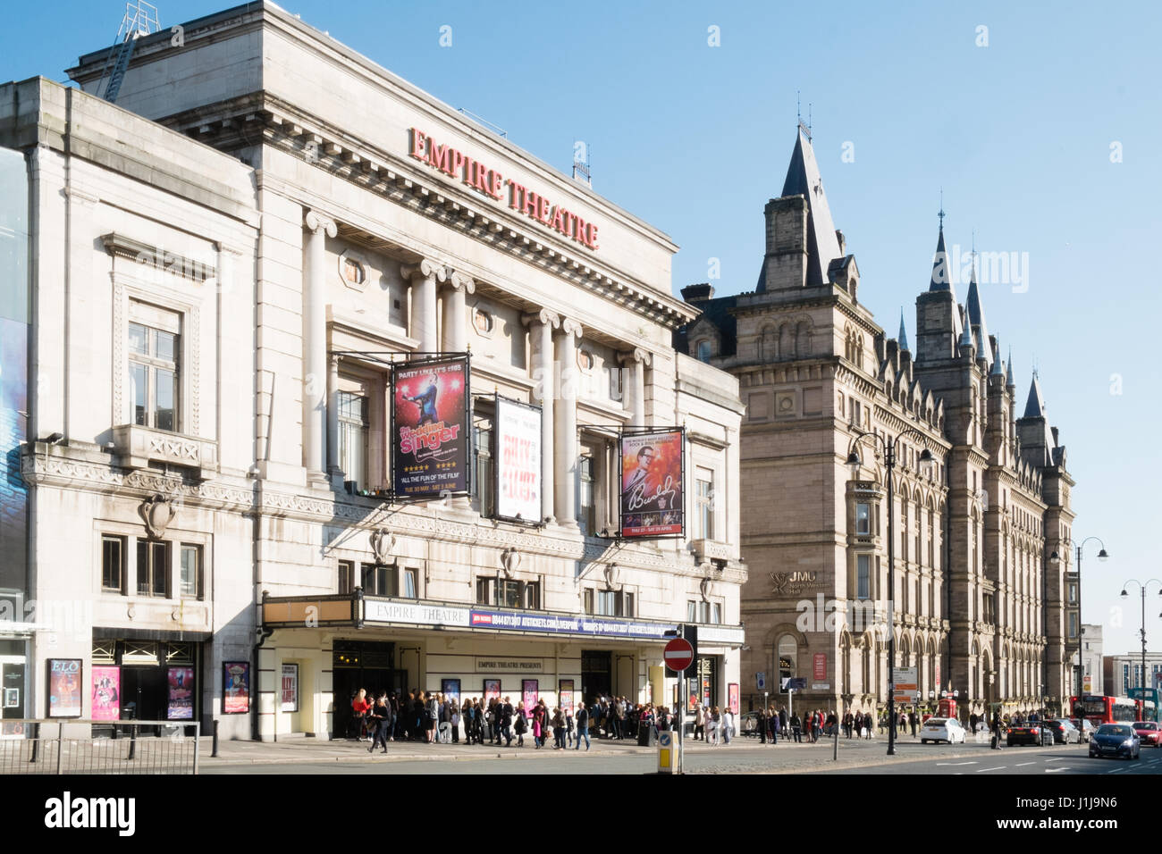 Empire,Theatre,Liverpool,Merseyside,England,UNESCO,World Heritage City,City,Northern,North,England,English,UK.,U.K.,Britain,GB, Stock Photo