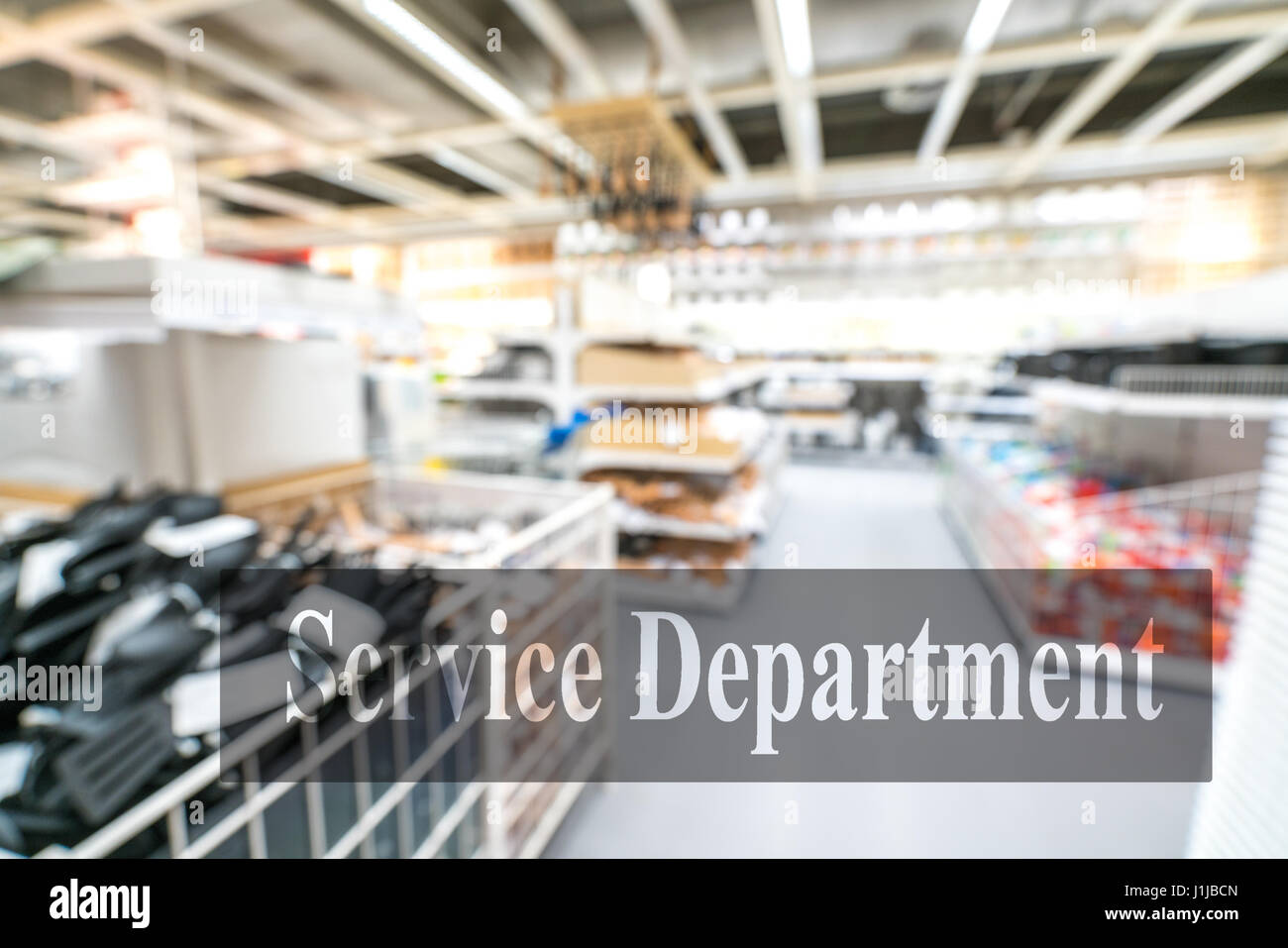 Warehouse or storehouse with blur background Stock Photo - Alamy