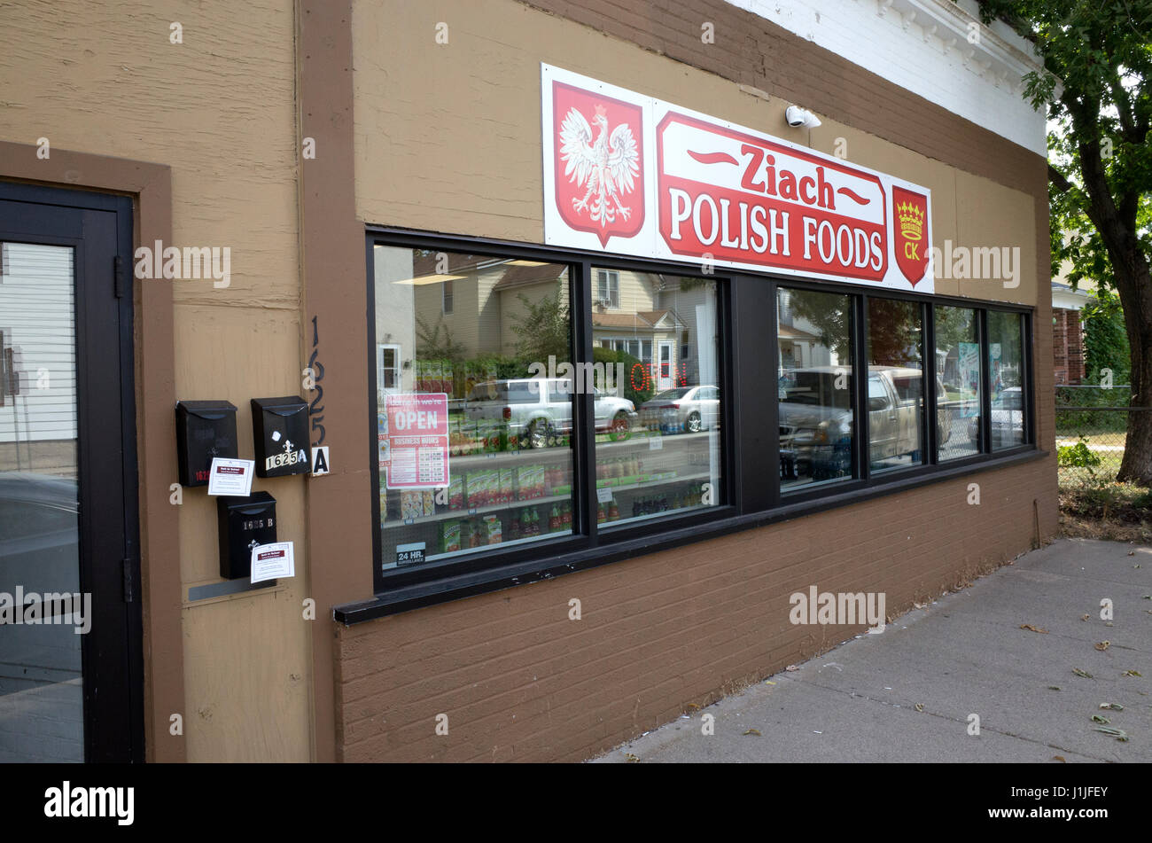 Polish grocery store. Minneapolis Minnesota MN USA Stock Photo