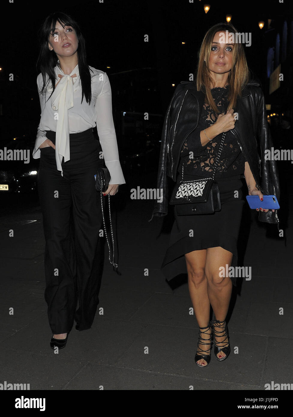 Various celebrities seen leaving An American In Paris Press Night