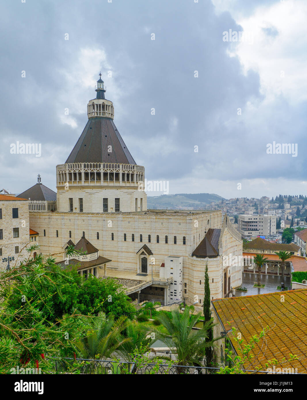 The Church of the Annunciation, in Nazareth, Israel Stock Photo - Alamy