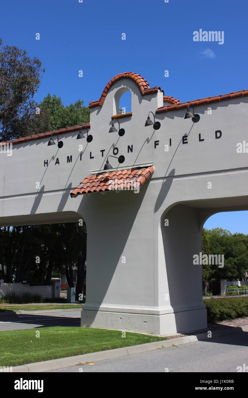 Main Gate, former Air Force Base Hamilton Field, Novato, California