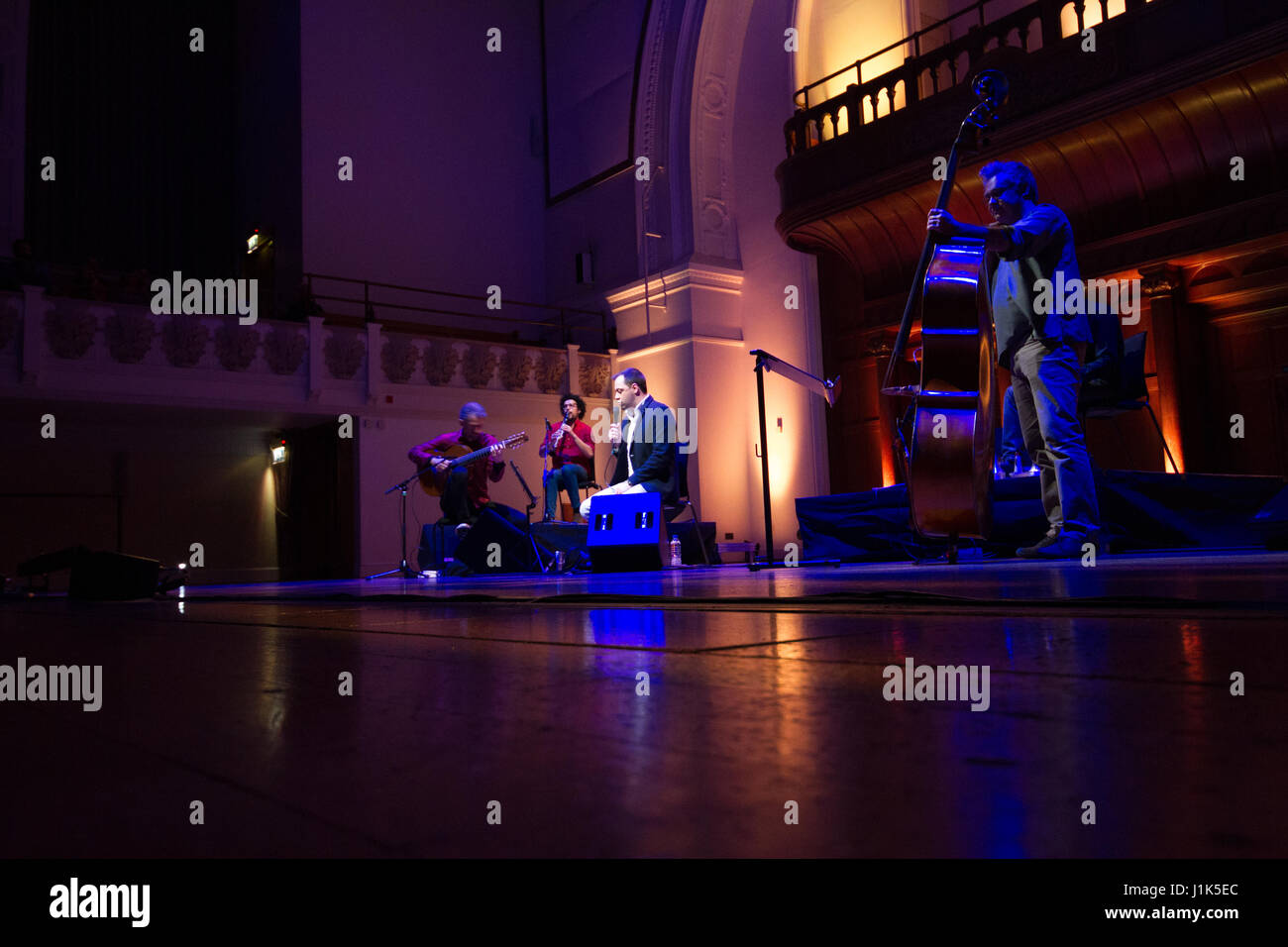 London, United Kingdom. 21st Apr, 2017. Antonio Zambujo in concert at Cadogan Hall in London, United Kingdom. Credit: Brayan Lopez/Alamy Live News Stock Photo