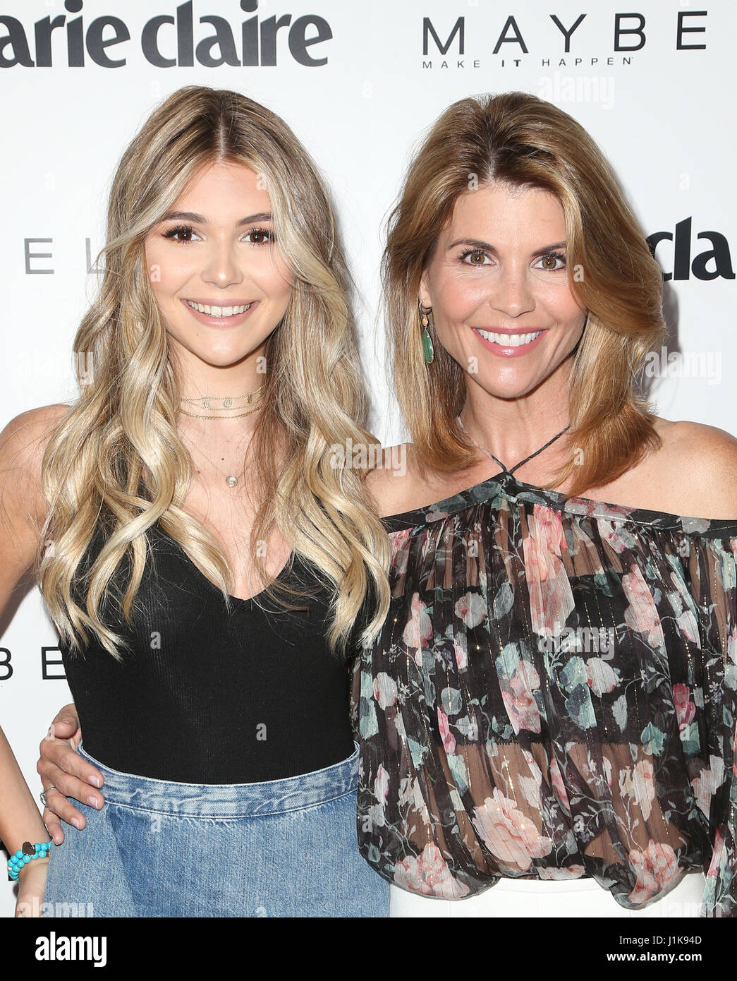 WEST HOLLYWOOD, CA - April 21: Olivia Jade Giannulli, Lori Loughlin, At