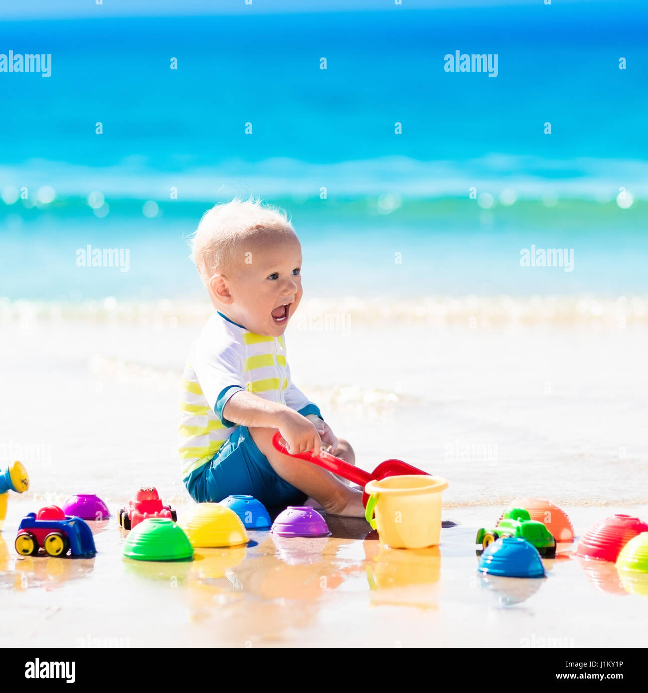 baby boy uv protection swimwear