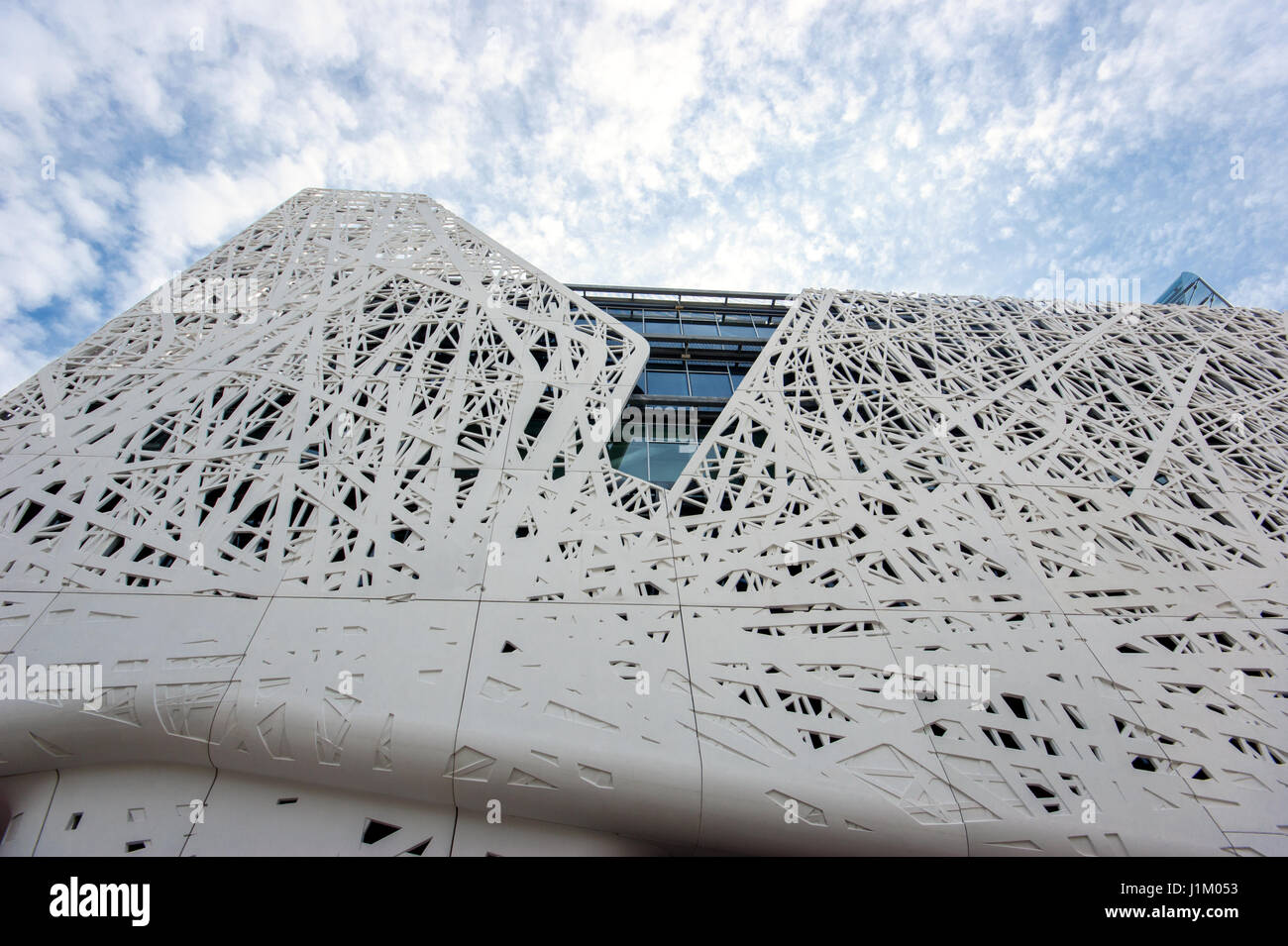 Italian Pavilion at the Expo Milan 2015 universal exposition, design by Nemesi architects Stock Photo