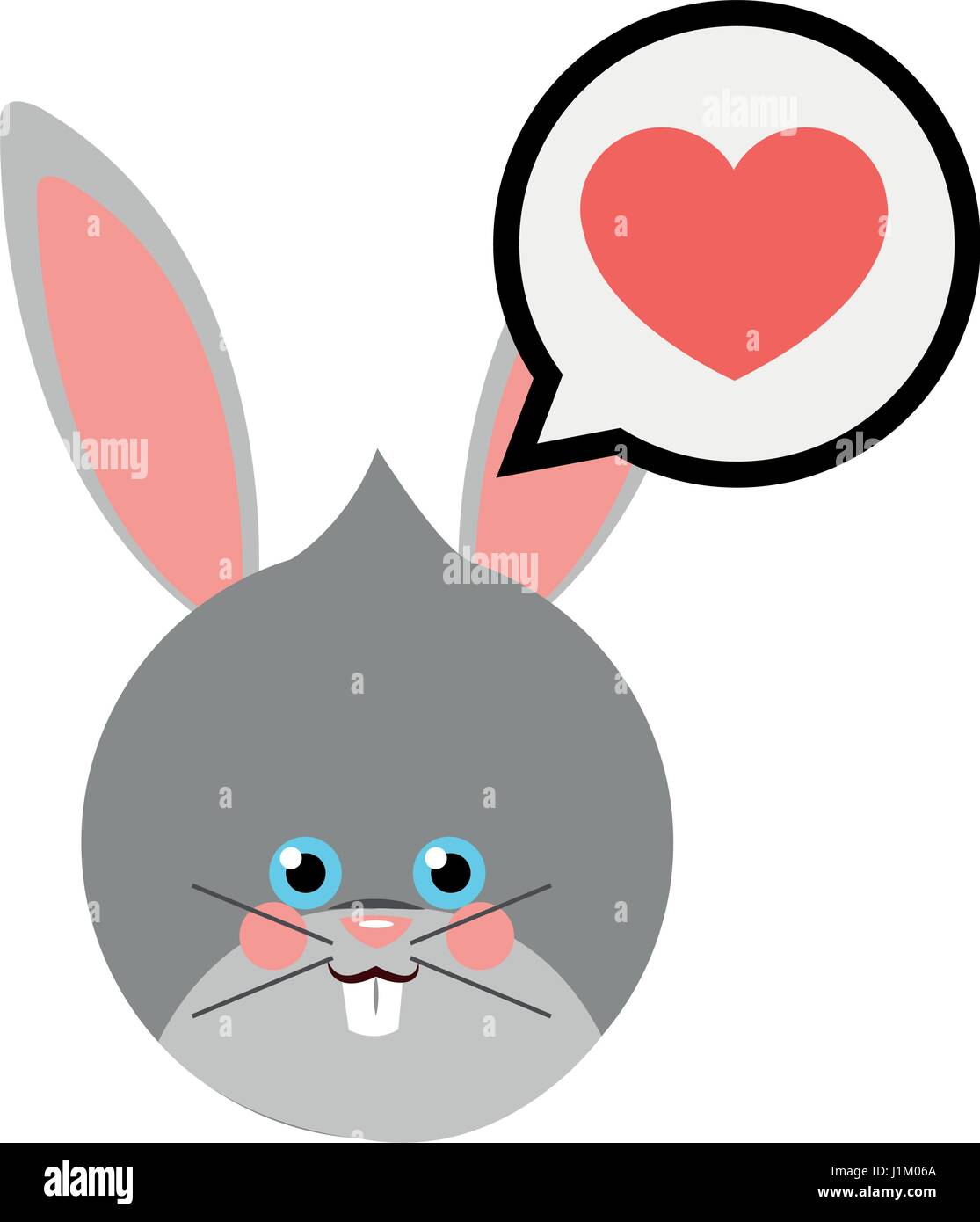 Isolated rabbit cartoon design Stock Vector Image & Art - Alamy