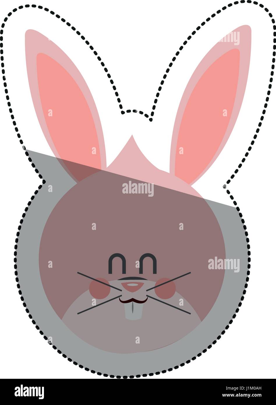 Isolated rabbit cartoon design Stock Vector Image & Art - Alamy