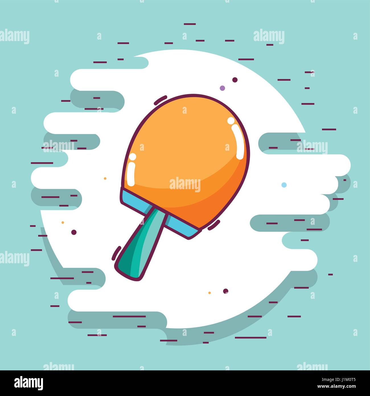 Smart Table Tennis Racket Vector racket to table tennis play game Stock Vector Image & Art - Alamy