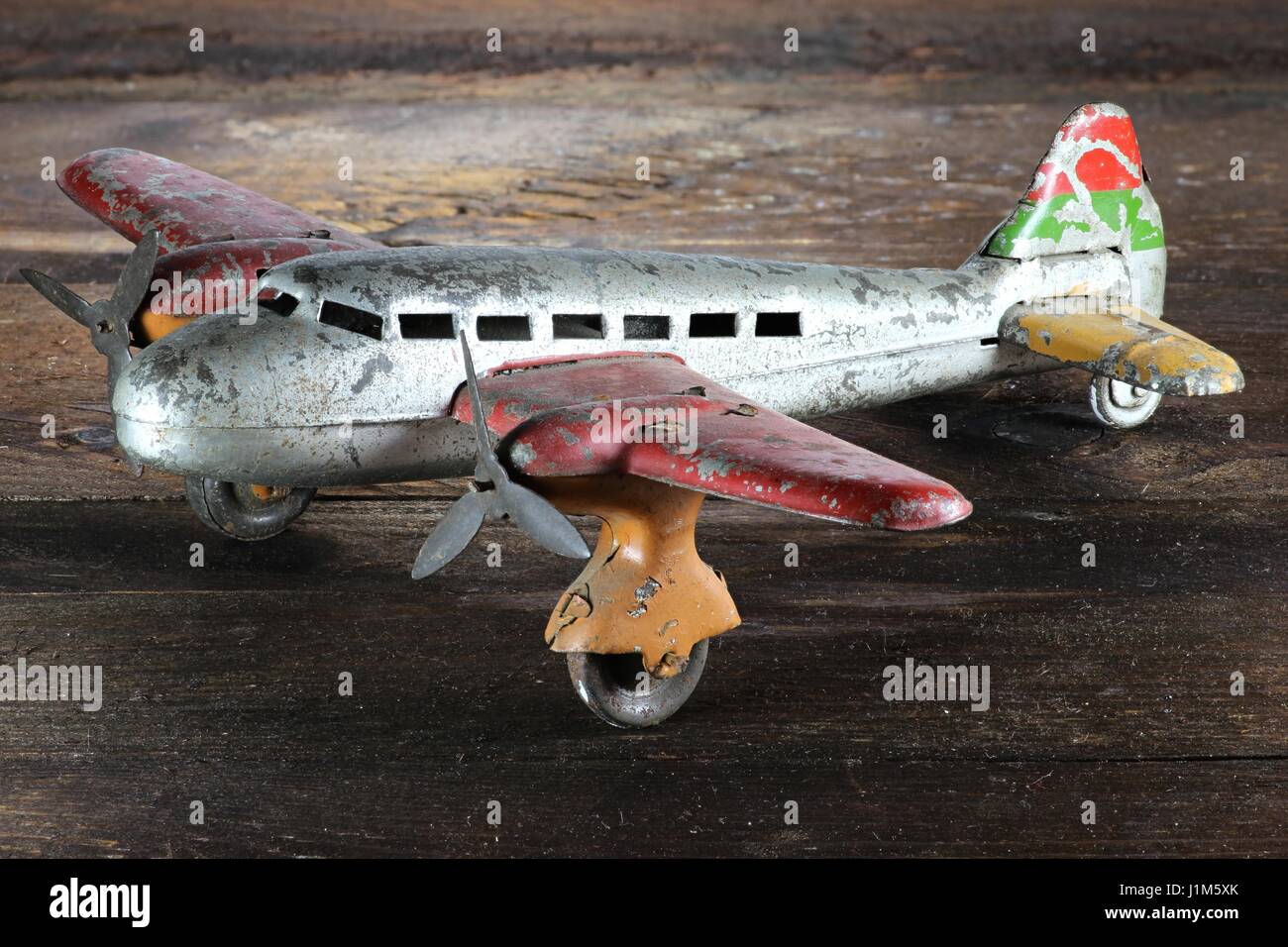 antique wooden toy airplanes