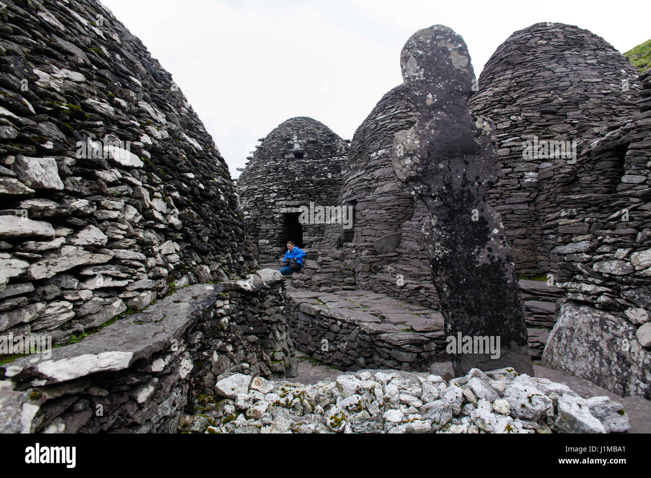 Skellig Michael, County Kerry. Stock Photo