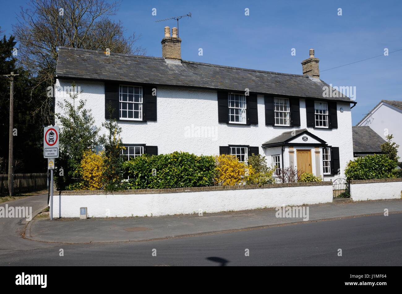 THE COTTAGE AT THE CORNER OF THE STREET