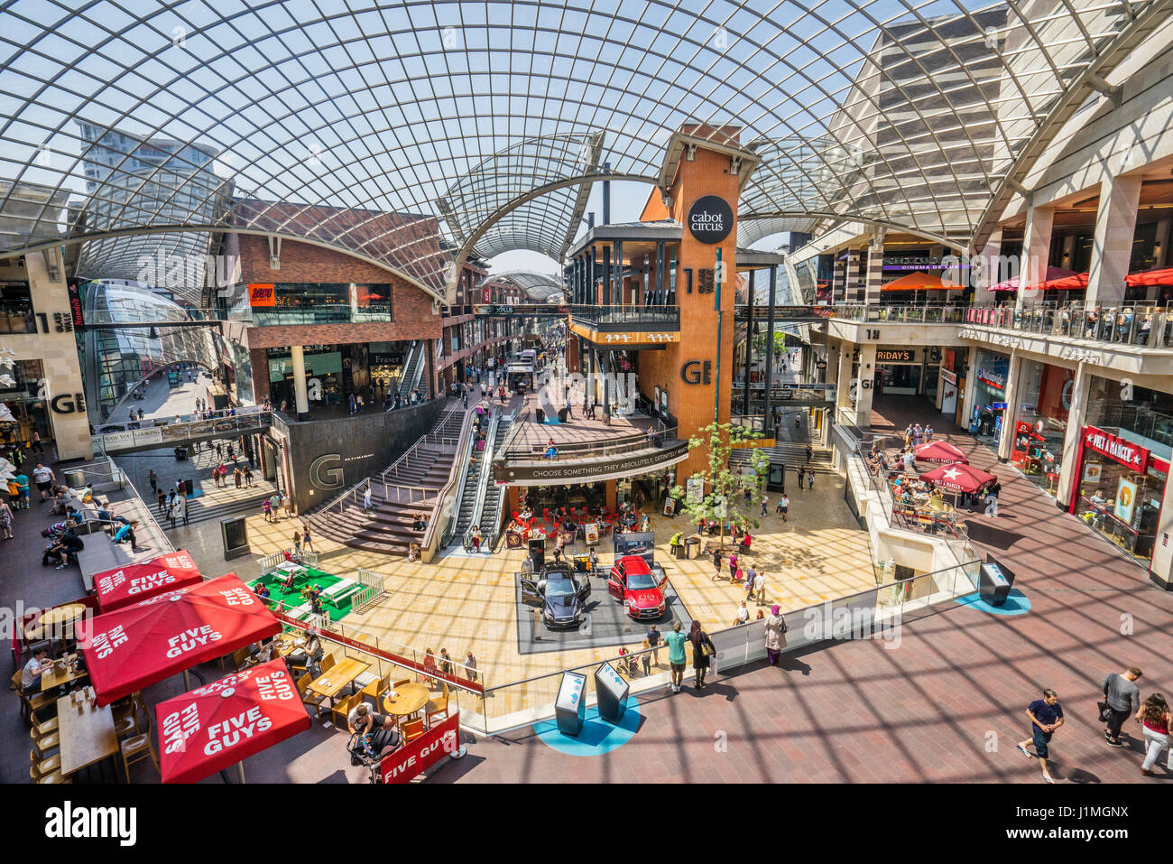 Cabot circus roof hires stock photography and images Alamy