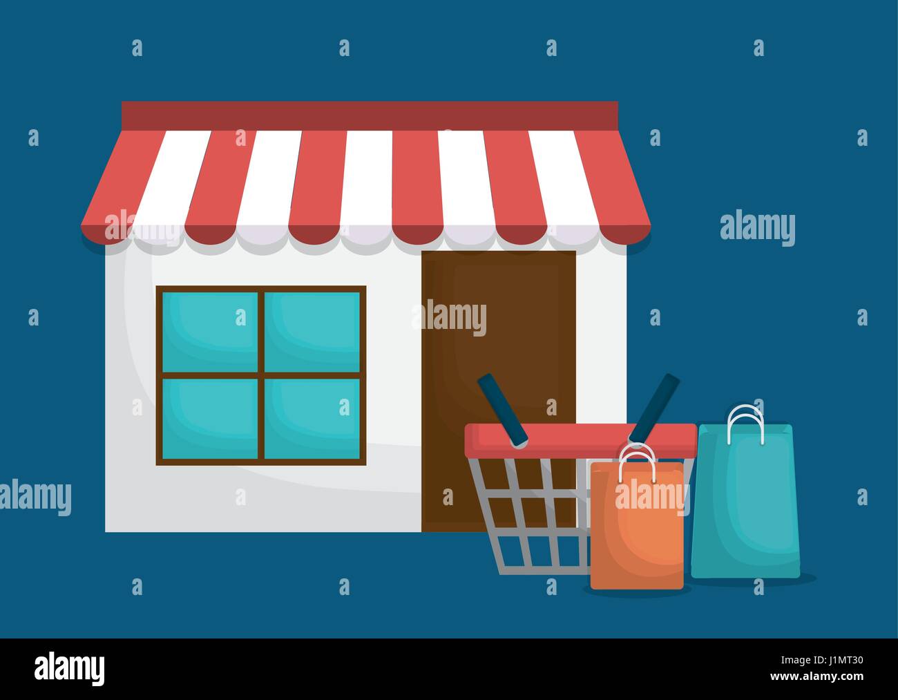 store and shopping related icons Stock Vector Image & Art - Alamy