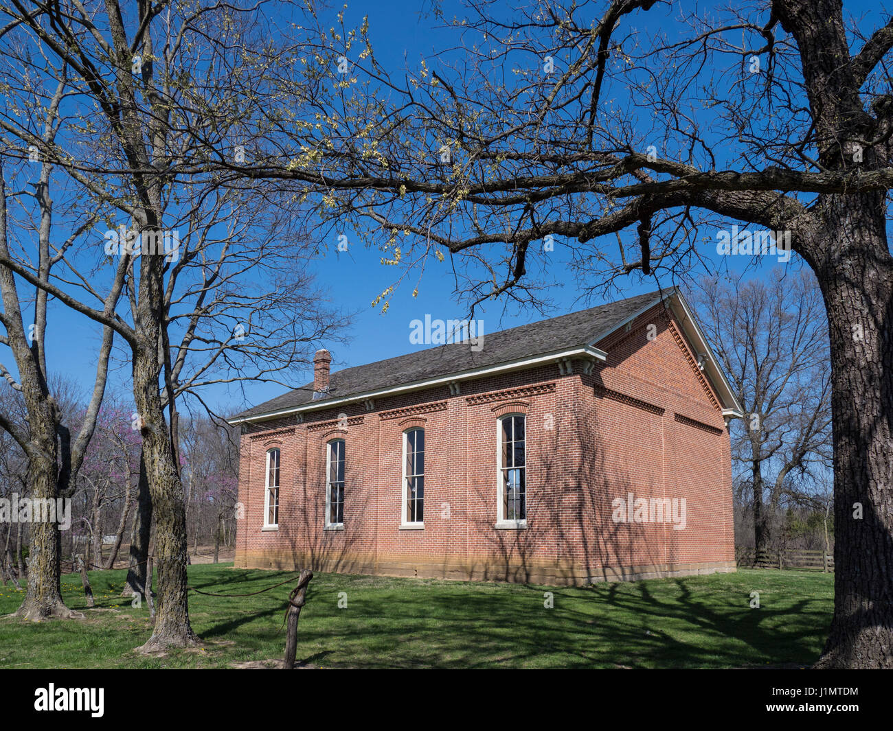Mount Vernon Church, Watkins Woolen Mill State Historic Site, Missouri