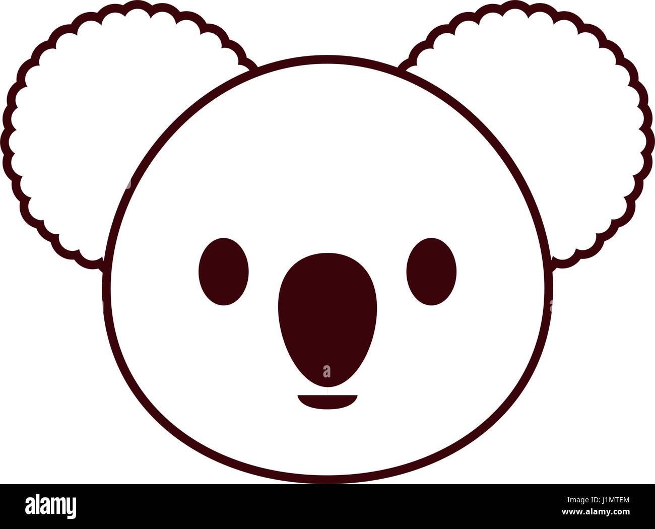 Koala kawaii cute animal icon hi-res stock photography and images - Alamy