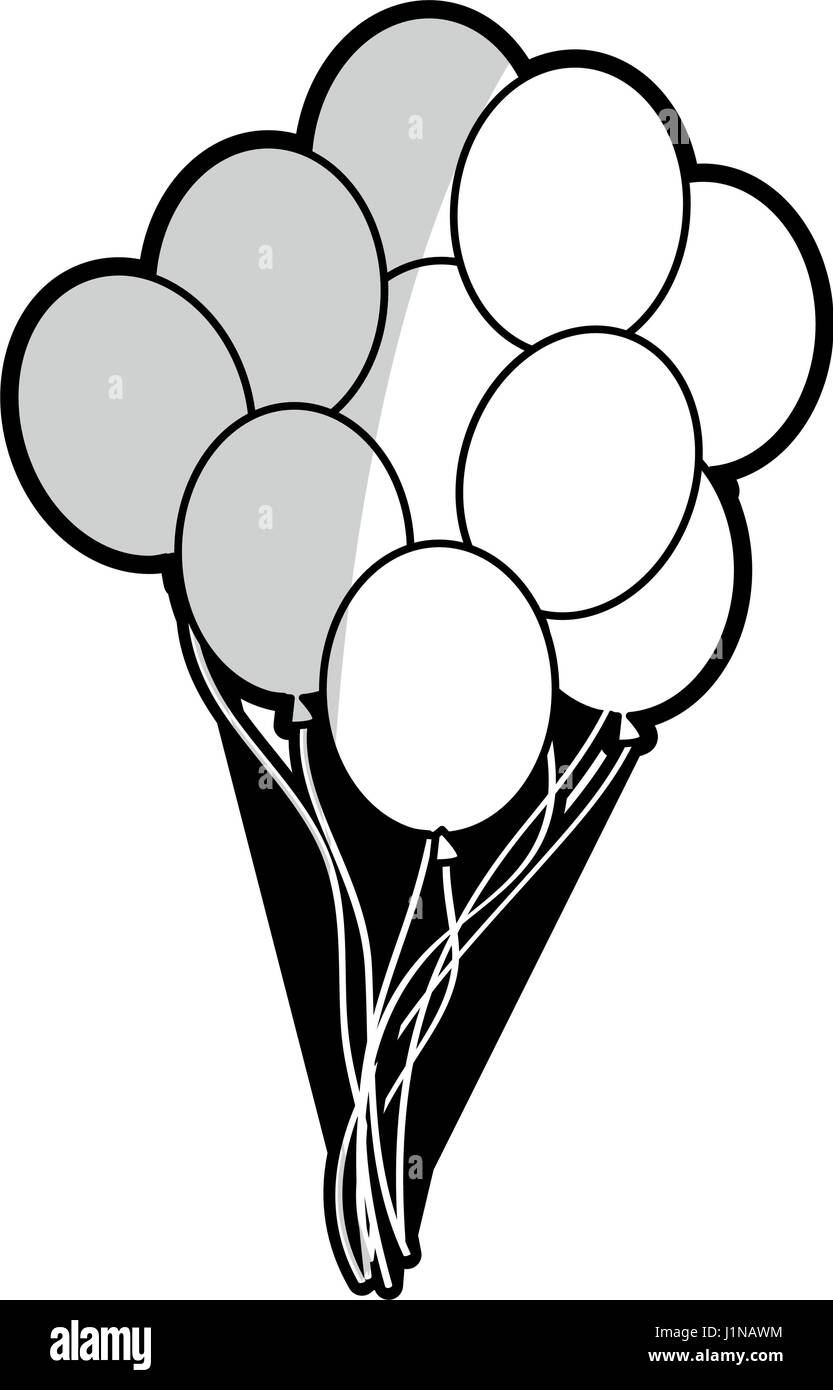 helium balloons icon image Stock Vector Image & Art - Alamy