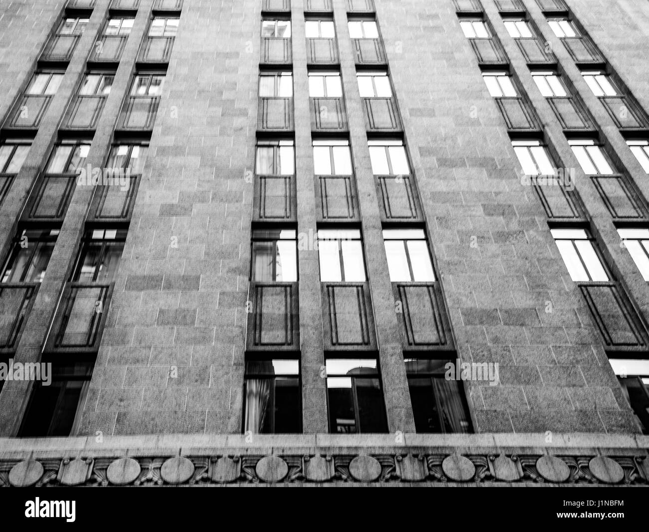 Architecture of Age 1930's  near the bund on Dianchi Road Shanghai China Stock Photo