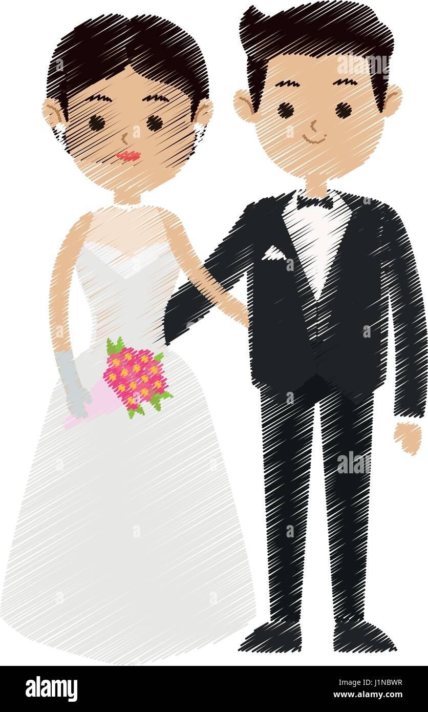groom and bride icon image Stock Vector Image & Art - Alamy