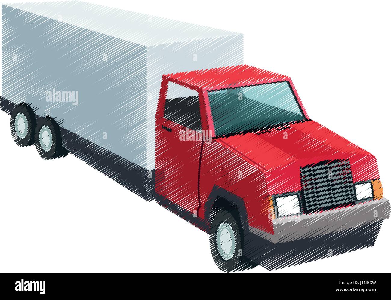 big cargo truck icon image Stock Vector Image & Art - Alamy
