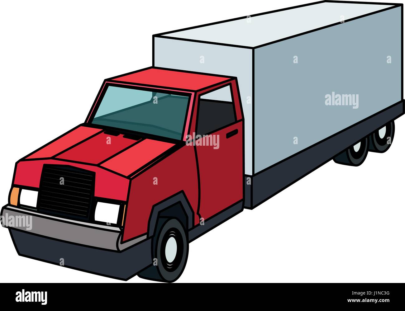 big cargo truck icon image Stock Vector Image & Art - Alamy