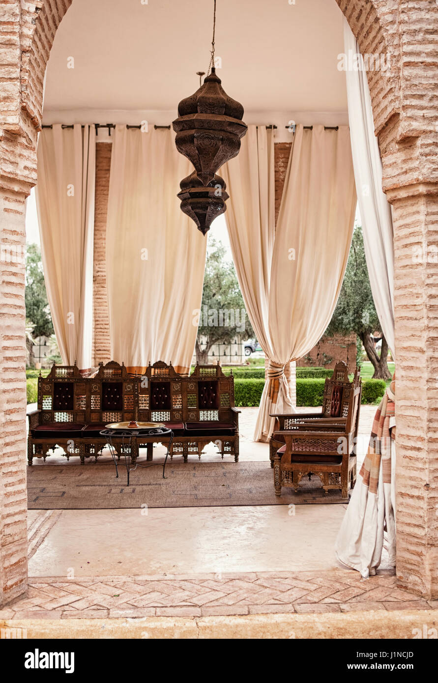 Room moroccan riad hi-res stock photography and images - Alamy