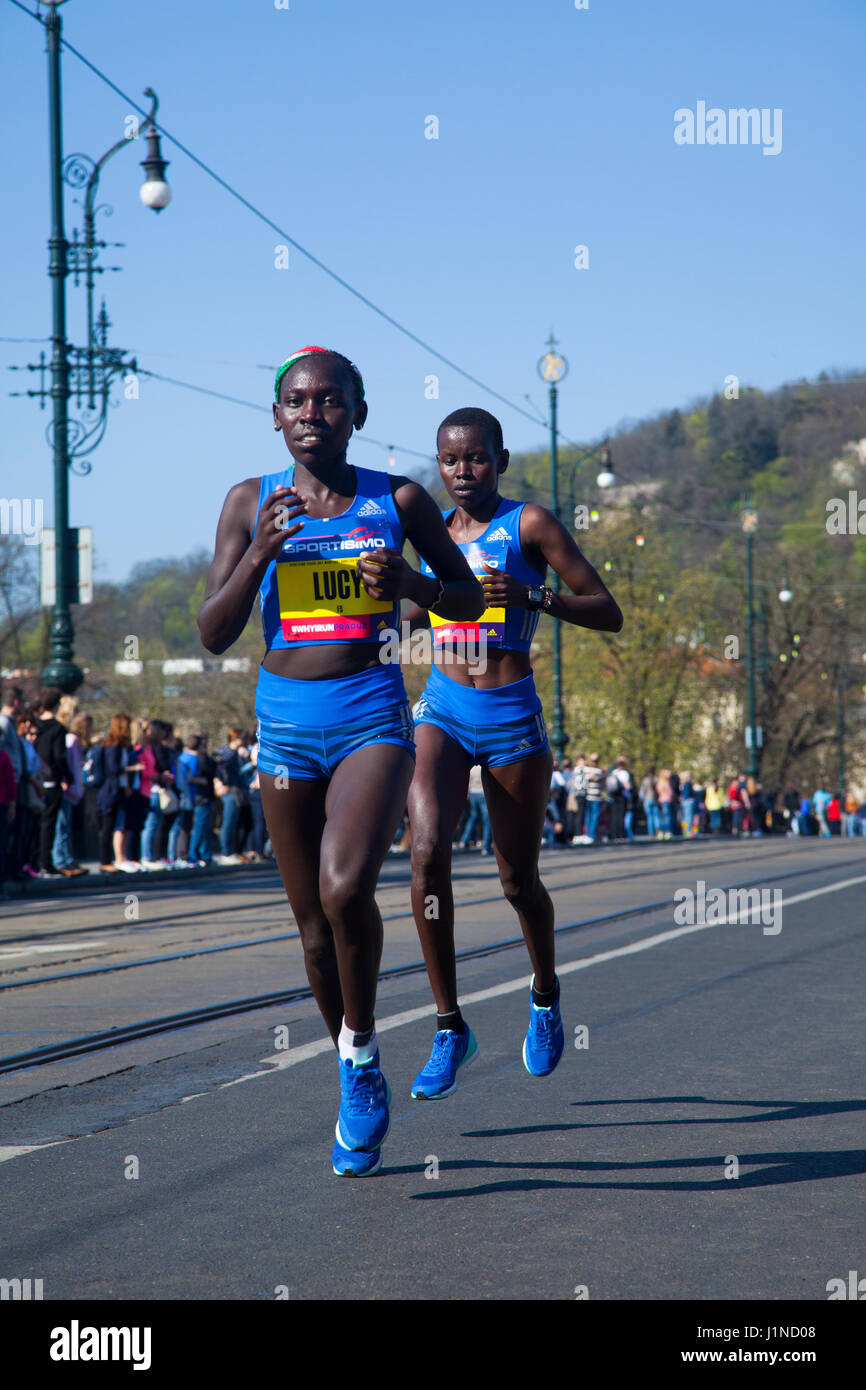 Prague marathon hi-res stock photography and images - Alamy