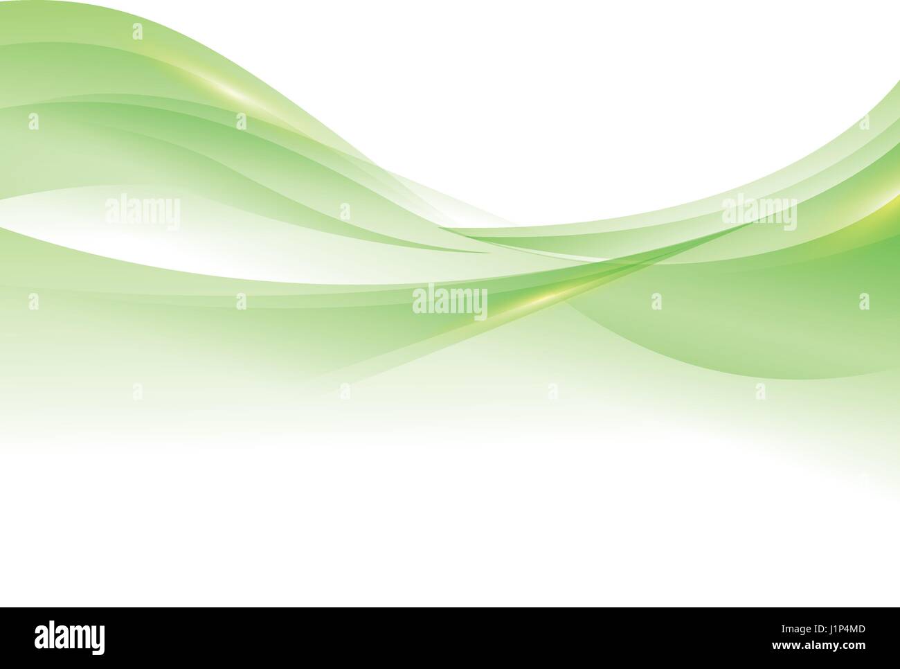 Green waves background Stock Vector Image & Art - Alamy
