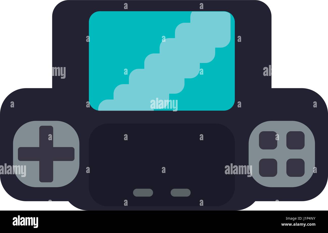 Console gamepad device Stock Vector Image & Art - Alamy