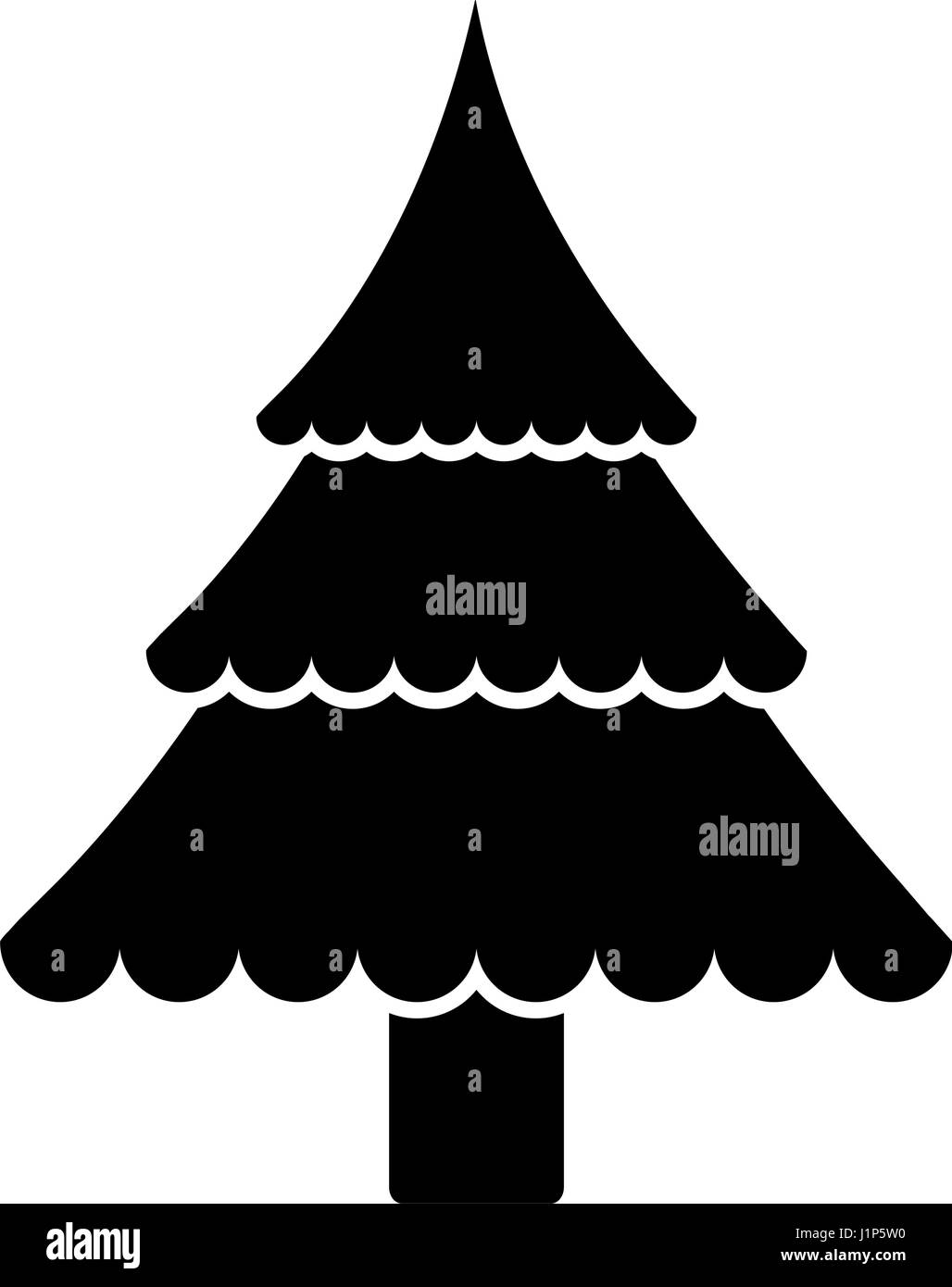 pine tree icon Stock Vector Image & Art - Alamy