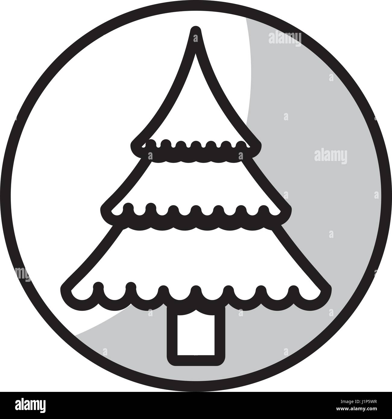 pine tree icon Stock Vector Image & Art - Alamy