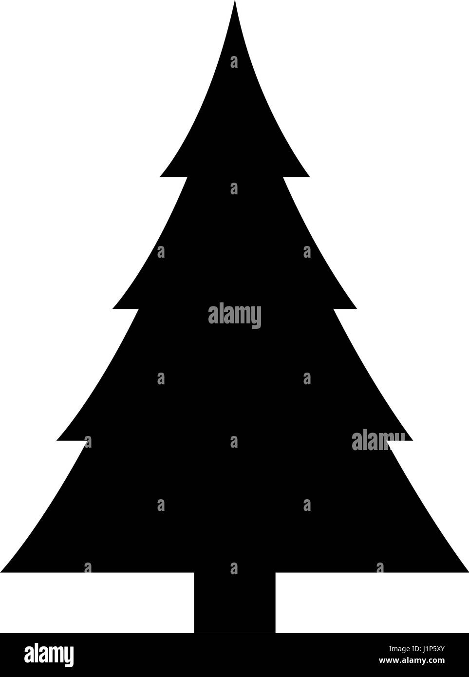 pine tree icon Stock Vector Image & Art - Alamy