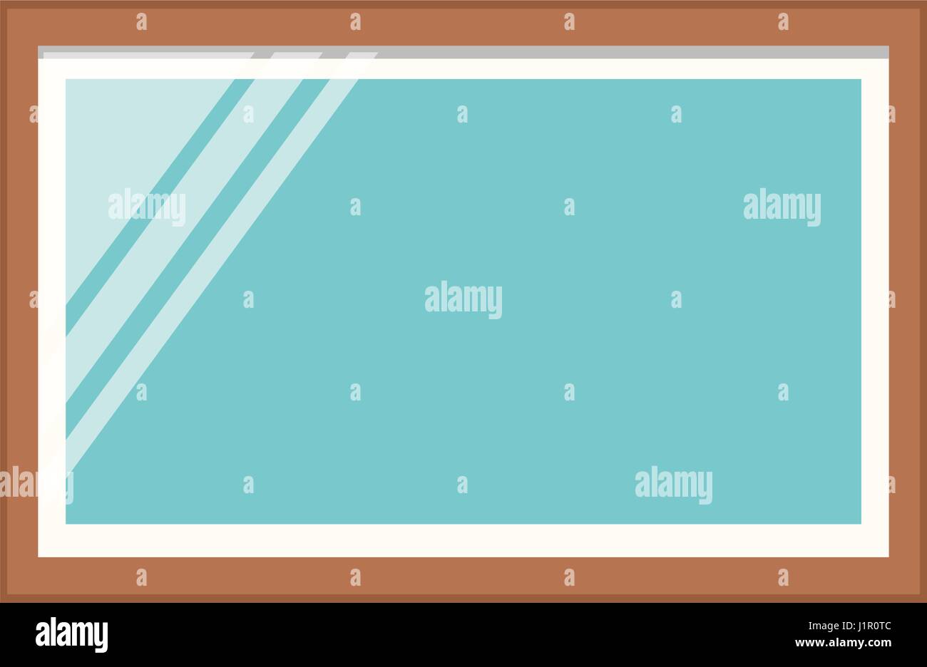 mirror frame interior icon Stock Vector Image & Art - Alamy