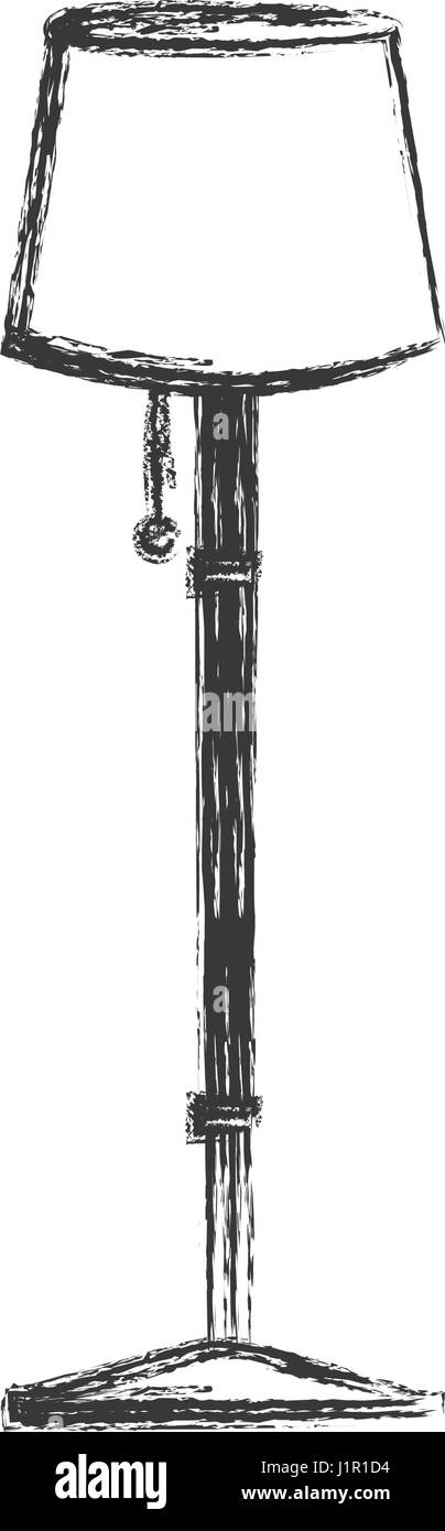 Cartoon Lamp Post Black and White Stock Photos & Images - Alamy
