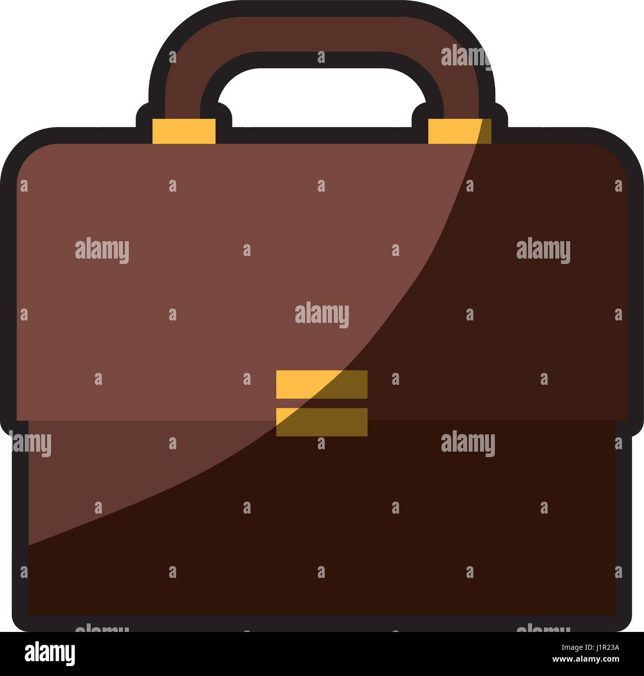 briefcase business paper shadow Stock Vector Image & Art - Alamy