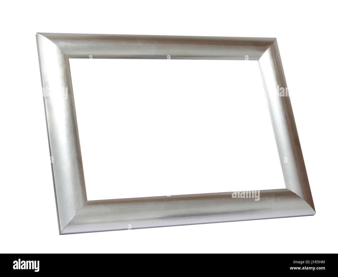 wooden vintage frame isolated on white background Stock Photo - Alamy