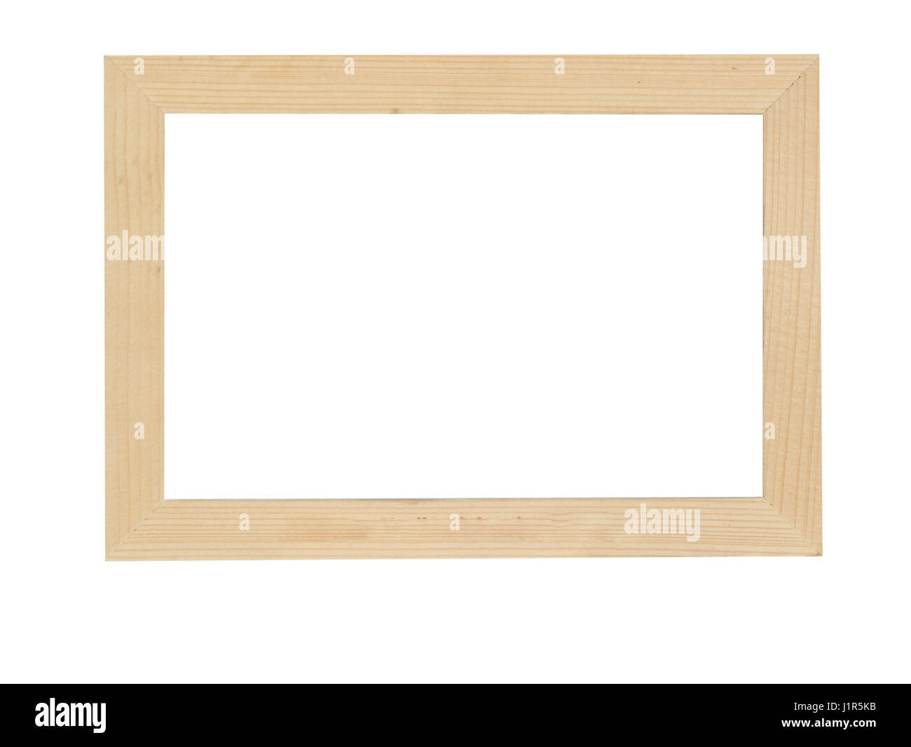 wooden vintage frame isolated on white background Stock Photo - Alamy