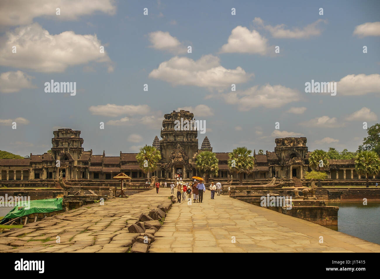 Angkor Wat in Cambodia is the largest religious monument in the world
