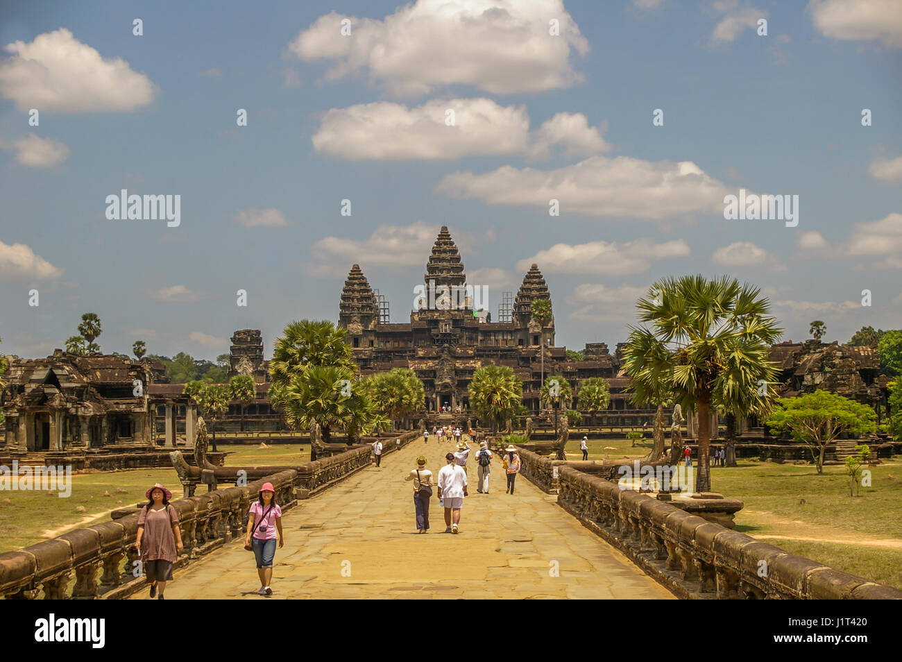 Angkor Wat in Cambodia is the largest religious monument in the world