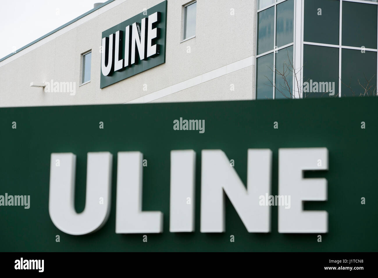 A Logo Sign Outside Of Facility Occupied By Uline In Brampton Ontario Canada A Logo Sign Outside Of Facility Occupied By Uline In Brampton Ontario Canada