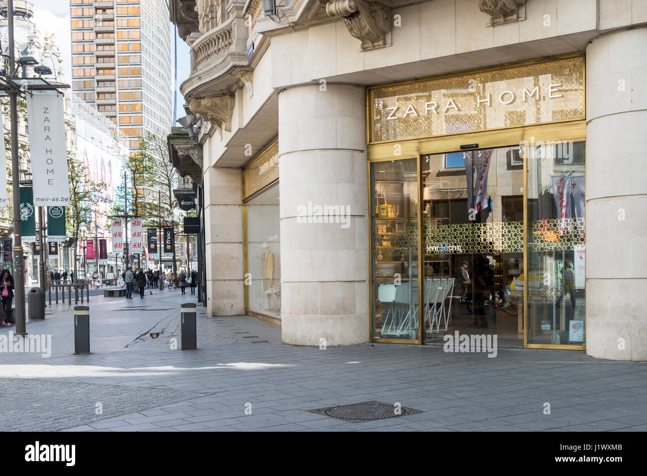 Zara Home store at the Meir in Antwerp Stock Photo - Alamy